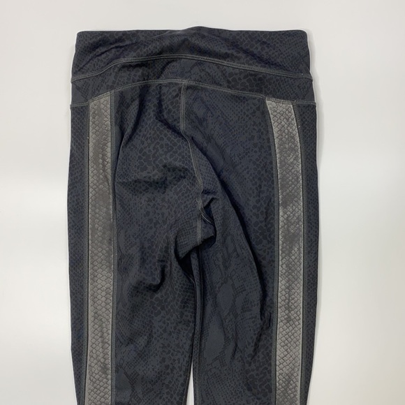 Lululemon Light Speed Tight Full-On Luxtreme Desert Snake Deep Coal Black - Picture 6 of 10
